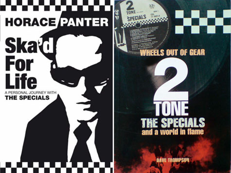 Ska’d for Life and Wheels out of Gear - Book Jackets